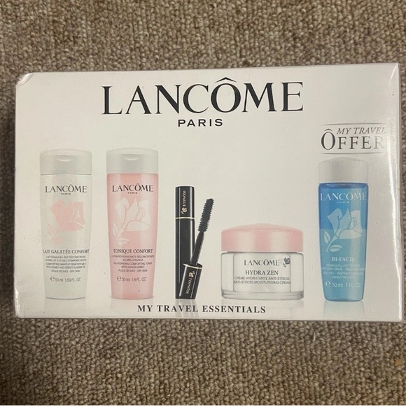 Lancome Other - My Travel Essentials Set - Pink, Black, Blue